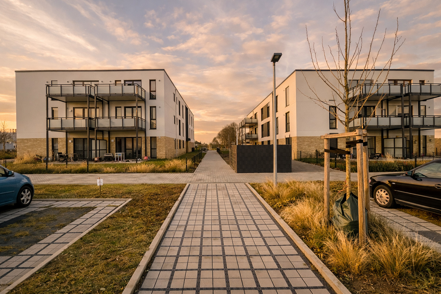 Neubau von 36 Wohneinheiten in Massivholzbauweise