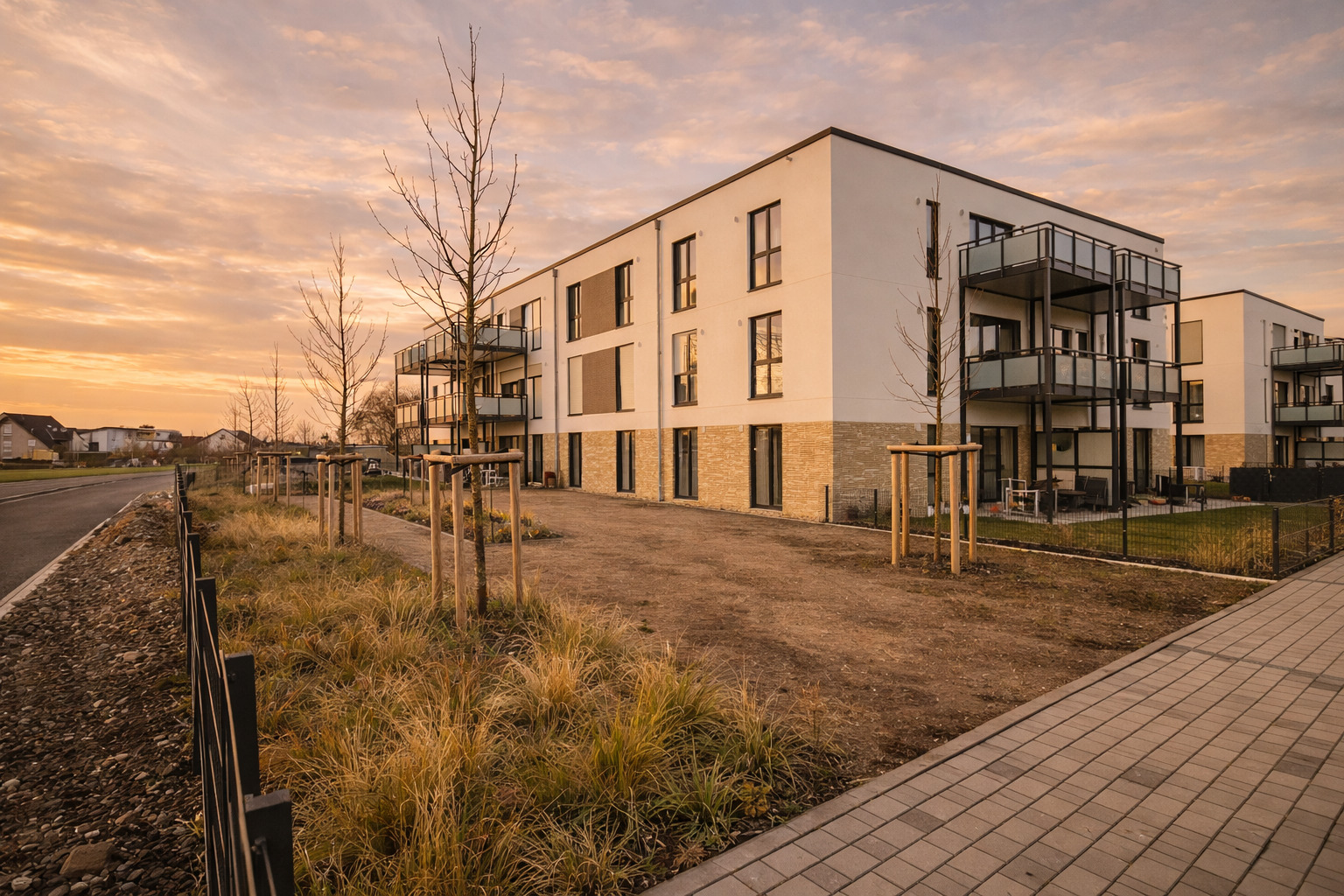 Neubau von 36 Wohneinheiten in Massivholzbauweise