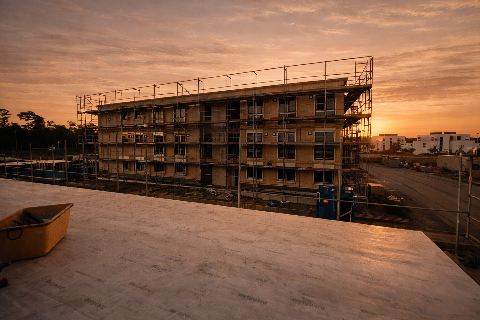 Neubau von 36 Wohneinheiten in Massivholzbauweise