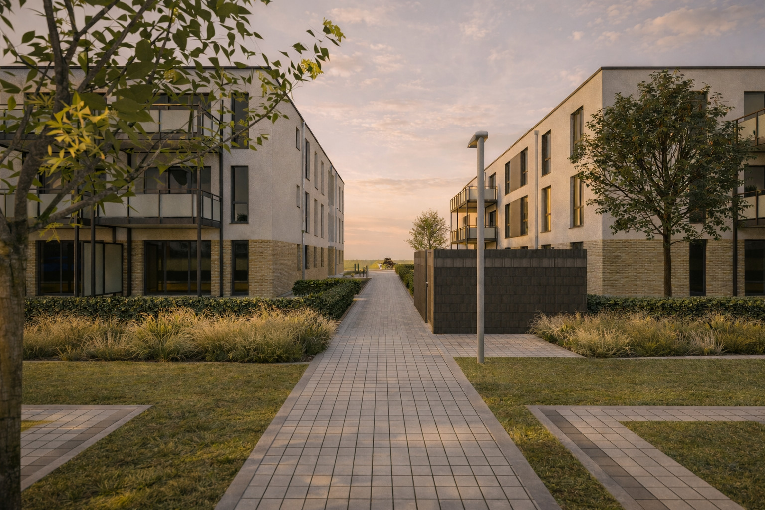 Neubau von 36 Wohneinheiten in Massivholzbauweise