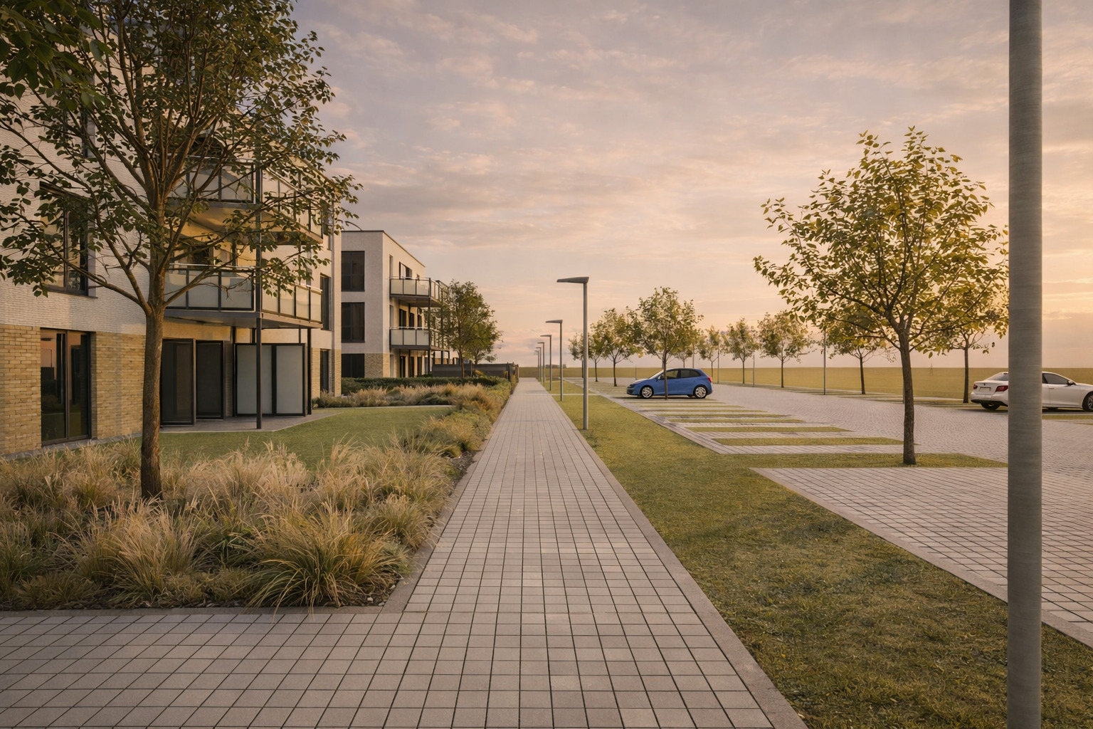 Neubau von 36 Wohneinheiten in Massivholzbauweise